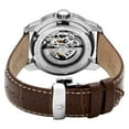 thumbnail image 3 of Bulova Men's Stainless Steel Automatic Watch with Leather Strap 96A120, 3 of 6