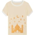 thumbnail image 3 of QEFJNO 2-9Y Kids & Toddler Girls Short Pajamas Cute 2 Piece Pjs Set Cotton Summer Sleepwear, 3 of 5