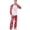 A12Red, variant on Xdegoge Christmas Family Pajamas Matching Sets Long Sleeve Tops and Pants Sleepwear Fall Soft Comfy Vacation Party Loungewear