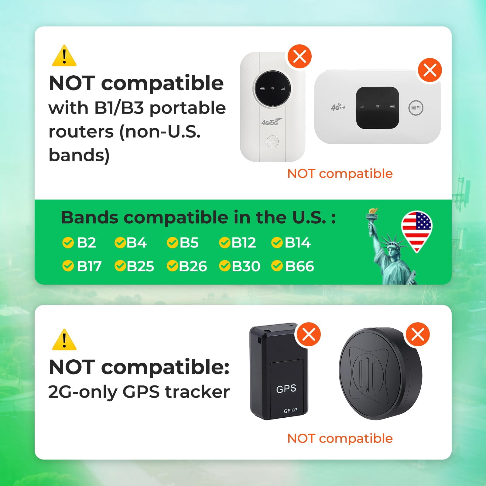 EIOTCLUB Data Only SIM Card - Ideal for Mobile WiFi Hotspots, Routers, USB Sticks, Laptops, Tablets, No Contract | 5G/4G LTE Network in USA Coverage | 3-in-1 SIM Card