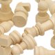 thumbnail image 3 of 3 In 1 Chess Pieces Set Folding Educational Wooden Checkers Board Sets for Kids Adults, 3 of 4
