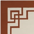thumbnail image 5 of SAFAVIEH Four Seasons Yasim Bordered Area Rug, Off White/Sangria, 8' x 10', 5 of 7