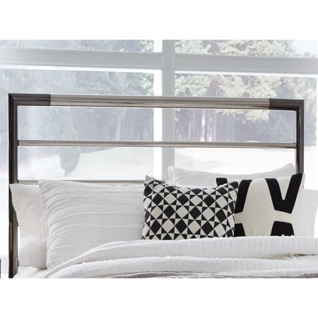 UPC 094325000128 product image for Fashion Bed Group  Kenton Metal Headboard in Black Nickel / Chrome | upcitemdb.com