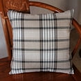 thumbnail image 6 of Ludlz Modern Plaid Pillow Case Throw Cushion Square Cover Protector Home Car Decor, 6 of 7