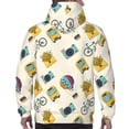 thumbnail image 7 of Sikiie Travel Elements Men's Hoodie, Essentials Hoodie, Sweatshirt, Pullover Hooded Sweatshirt for Men-3X-Large, 7 of 7