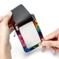 thumbnail image 7 of Parrot Square PU Leather Luggage Tags - 2 Pack with Privacy Cover and Stainless Steel Ring - Suitable for Travel, Backpack, Handbag - Suitcase Tags, Travel Tag, 7 of 7