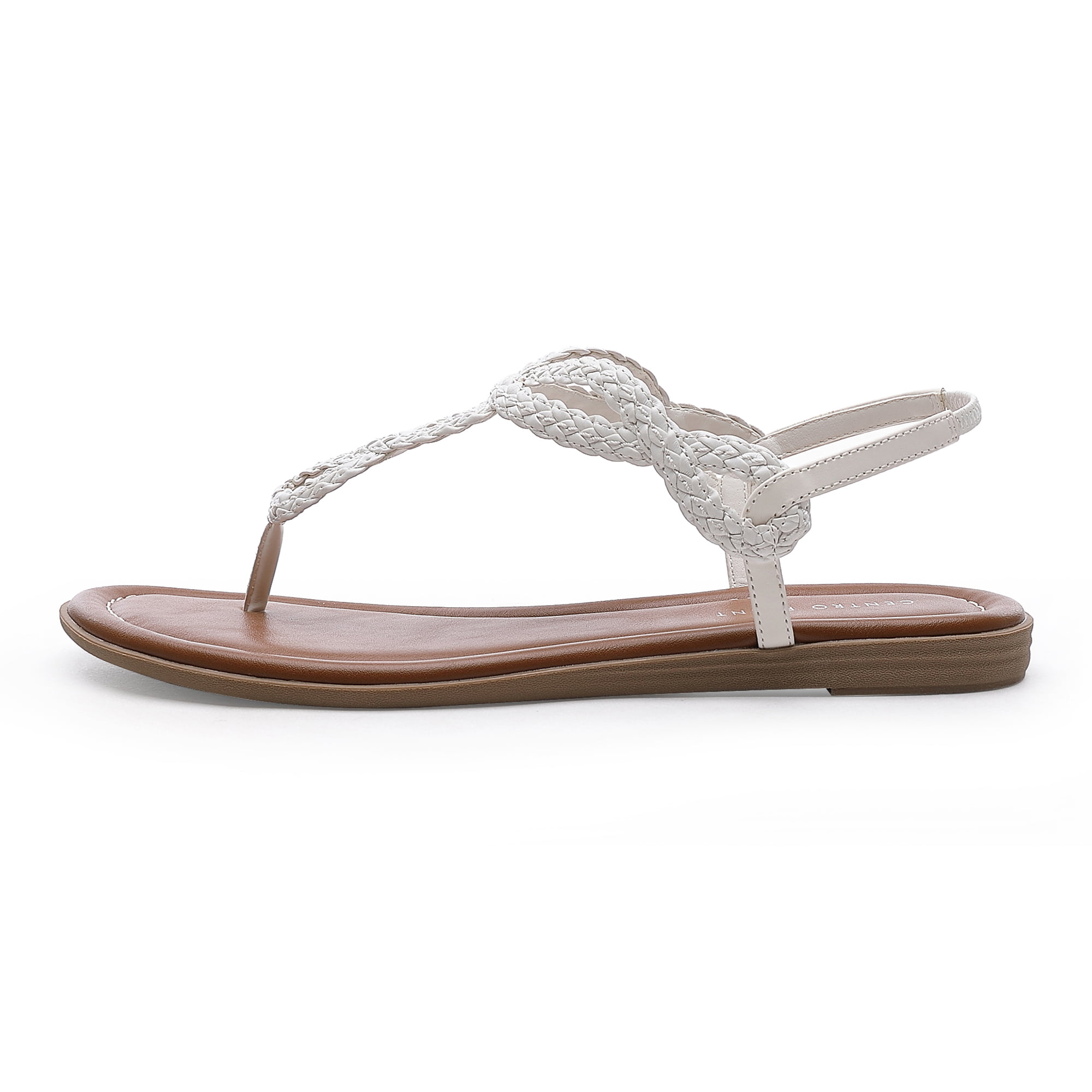 Buy IRUSSH Memory Foam Mouni Silver Flat Sandals Online