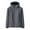 Grey, variant on Mens Outdoor Jackets Lightweight Softshell Windproof Coat Hooded Travel Hiking Athletic Sports Waterproof Man Outerwear Black,3XL