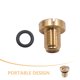 thumbnail image 2 of Tornillo de purga del radiador compatible con el tornillo de la válvula de purga de aire del refrigerante del motor E39, 2 of 6