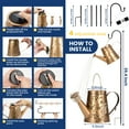 thumbnail image 2 of Single Solar Watering Can with Lights, Waterproof Outdoor Garden Decor for Patio, Pathway and Yard, 2 of 7
