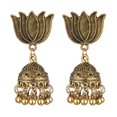 thumbnail image 1 of Aretes colgantes para mujer, joyería de aretes étnicos, recuerdos de vacaciones junto al mar, joyería para mujer Feliz Sencillez, 1 of 1