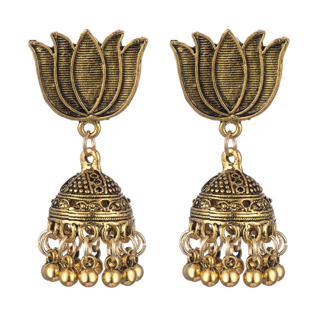 Aretes colgantes para mujer, joyería de aretes étnicos, recuerdos de vacaciones junto al mar, joyería para mujer Feliz Sencillez