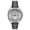 Silver, variant on 14503148 Boyfriend Silver Tone Logo Dial Brown/White Logo Design Leather Band Women's Watch