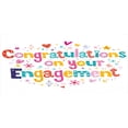 thumbnail image 4 of Engagement Party Piggy Bank, Congratulations Theme Hearts Spots Floral Detail Art Print, Ceramic Coin Bank Money Box for Cash Saving, 3.6" X 3.2", Multicolor, by Ambesonne, 4 of 4