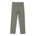 thumbnail image 3 of Migroa Mens Dress Pants Formal Slim Fit Tuxedo Expandable Waist Flat Front Slacks Pant for Men Groomsmen Business Work Regular Fit Green 6Xl, 3 of 5