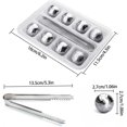 thumbnail image 2 of Reusable Ice Cubes, X304 Stainless Steel Ice Cubes, Quick-frozen Metal, 2 of 5
