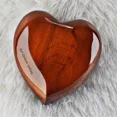 thumbnail image 4 of Wooden Urn for Human Ashes Keepsake For Pets Handmade Heart Shaped Urn For Ashes Loving Memorial for loved ones, 4 of 4