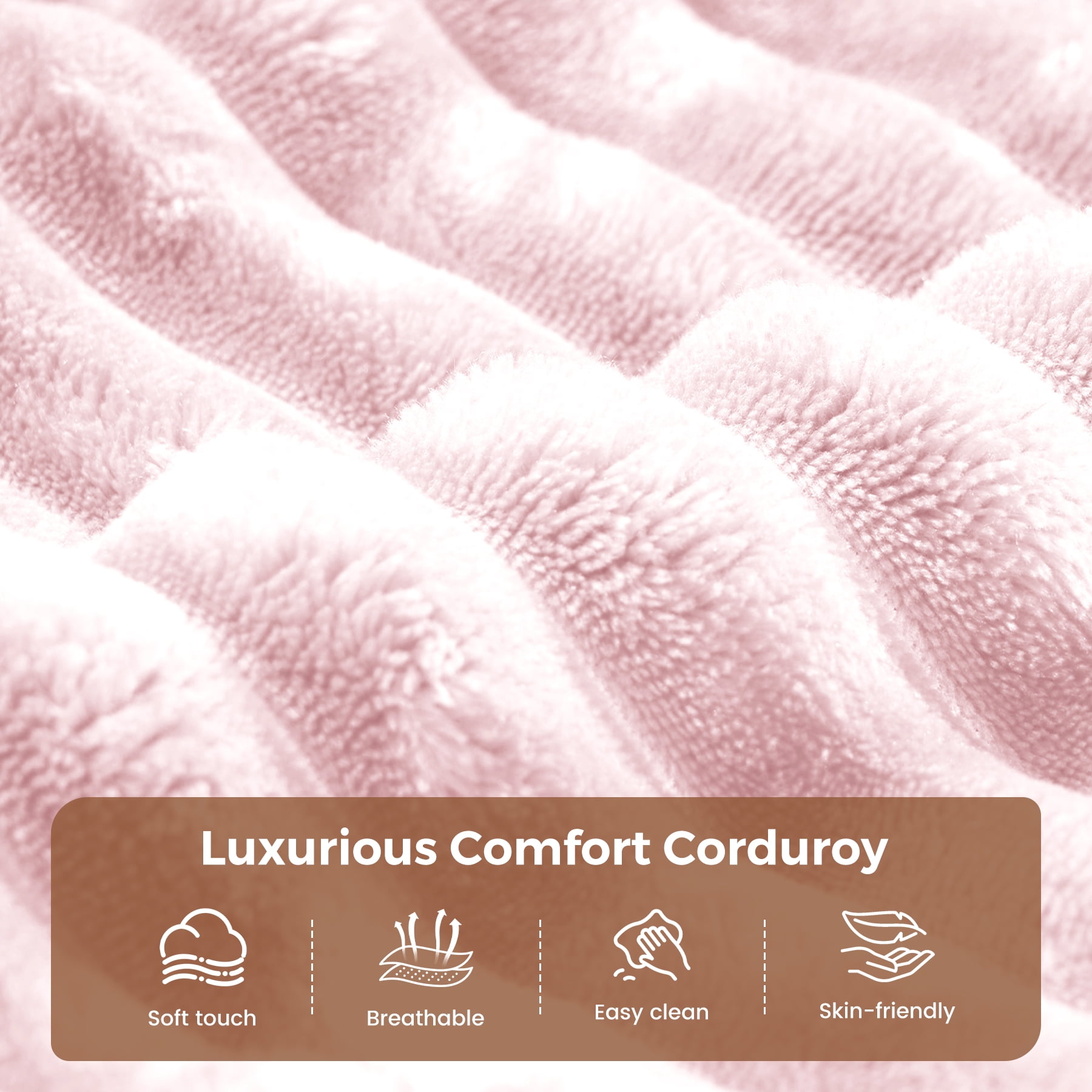 Daluvenix 51 Inch Chaise Lounge Chair Indoor Oversized Corduroy Upholstered Boneless Sofa Bed Deep Seat Sleeper Couch Reading Chairs Cloud Sofas Couches for Living Room