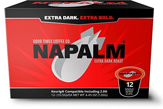 Napalm 100% Arabica K-Cup Coffee Pods 