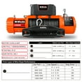 thumbnail image 6 of X-BULL Trailer Electric Winch 13000LBS 12V Synthetic Rope Wireless Remote Tow Truck Jeep Off-Road, 6 of 15