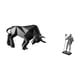 thumbnail image 5 of Estatua de toro,Estatua de toro,figura decorativa para escritorio,Figura de escritorio,Estatua de caballero,artesanía artística,coleccionable,escritorio,oficina,Figura decorativa,pieza de, 5 of 8
