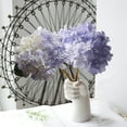 thumbnail image 5 of Uhuya 1Pc Artificial Flower Home Decor Portable Single Branch Simulation Hydrangea for Wedding Fake Hydrangea Ecologically Friendly for Party Artificial Flower Purple, 5 of 7