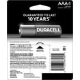 thumbnail image 4 of Duracell - Rechargeable AAA Batteries - Long Lasting, All-Purpose Triple A Battery for Household and Business - 4 Count, 4 of 6