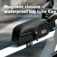 thumbnail image 2 of ROCKBROS High-Suction Magnetic Bike Bag - 27.5cm Anti-Slip Straps, 101% Waterproof for Rainy Rides, 2 of 7