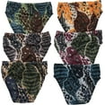 thumbnail image 2 of ToBeInStyle Boy's Pack of 6 Briefs - Wild Briefs - XL, 2 of 4