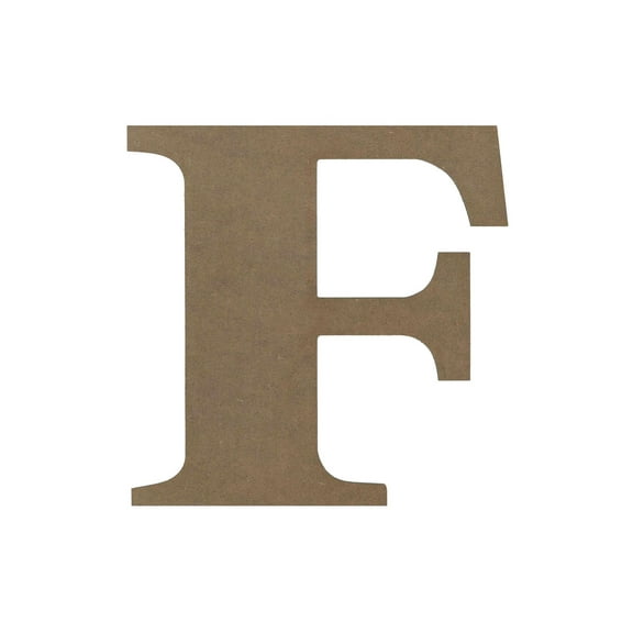 MDF Letter 9.45" F