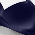 thumbnail image 4 of GaThRRgYP Bras for Women GaThRRgYP Woman's Solid Color Comfortable Hollow Out Perspective Bra Underwear No Rims, 4 of 5