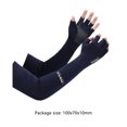 thumbnail image 3 of Cubierta De Brazo Deportivo Cubierta De Brazo Deportivo 2pcs/Set Mountaineering Cuff Silicona antideslizante Unisex Ice Cool para exteriores (B), 3 of 6