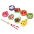 thumbnail image 1 of Juego De Juego De Conteo De Transporte, Apariencia De Fruta, Madera De Haya, No Tóxico, Duradero, Amplia Aplicación, Taza De Clasificación De Superficie Elegante, Juguetes, 1 of 7