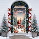 thumbnail image 5 of Cortina Navideña de Poliéster de 35 X 72 Pulgadas con Diseño de Papá Noel | Decoración Navideña Duradera para Puertas, Paredes y Mesas | Fácil de Instalar para Fiestas Navideñas, 5 of 6