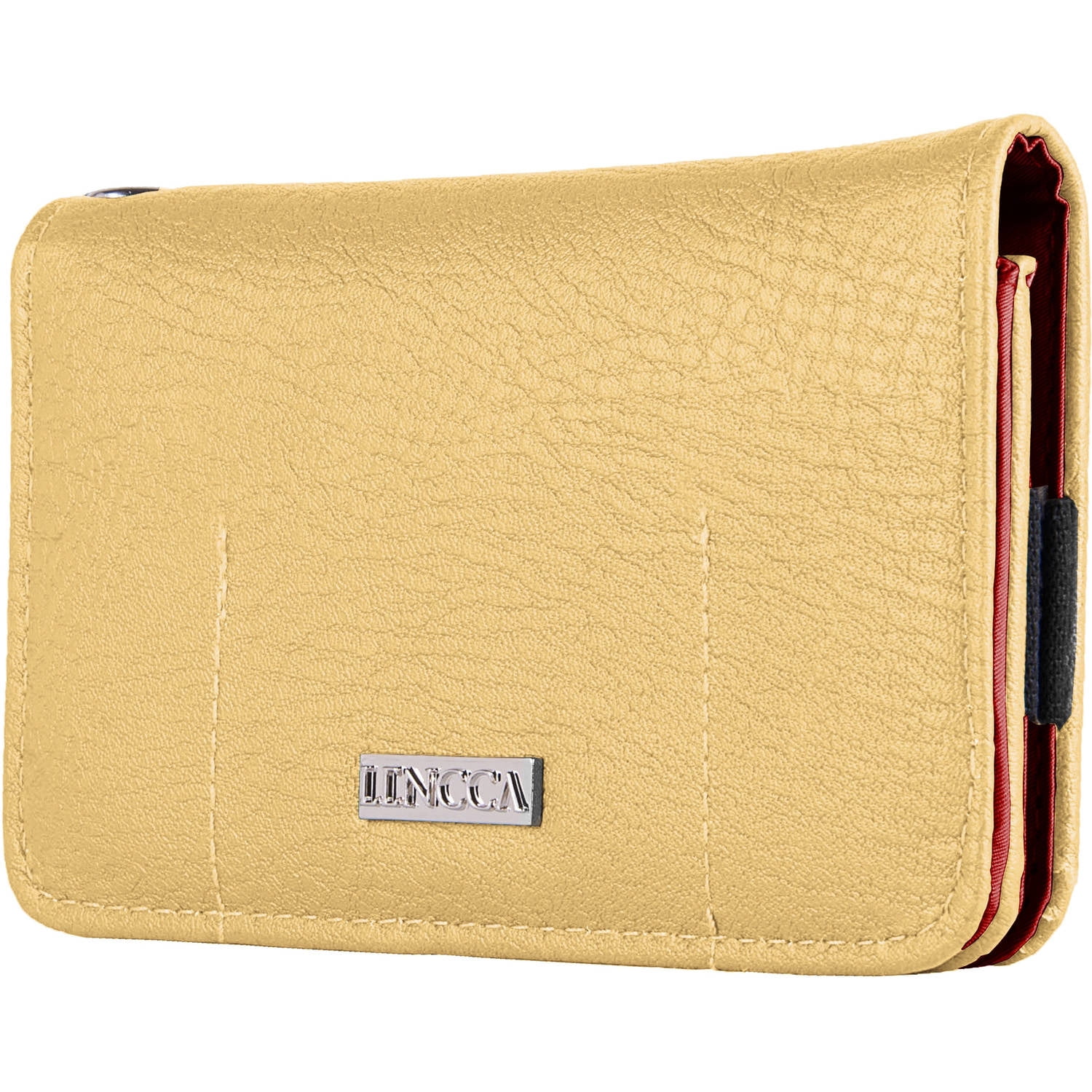 LENCCA Kymira II Women's Universal Protection Wallet Case with Wristlet Strap, Fits Phones up to 5"