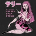 thumbnail image 2 of Men's The Nightmare Before Christmas Pink Sally Graphic Tee Black 3X Large, 2 of 5