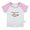 Short Pink Raglan T-shirt, variant on Holy Cow I'm One Funny T shirt For Baby, Newborn Babies T-shirts, Infant Tops, 0-24M Kids Graphic Tees Clothing (Short Black Raglan T-shirt, 0-6 Months)