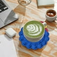 thumbnail image 5 of Handmade Crochet Cotton Coaster Set for Hot Cups and Cold Drinks Table Protection 1-Piece, 5 of 6