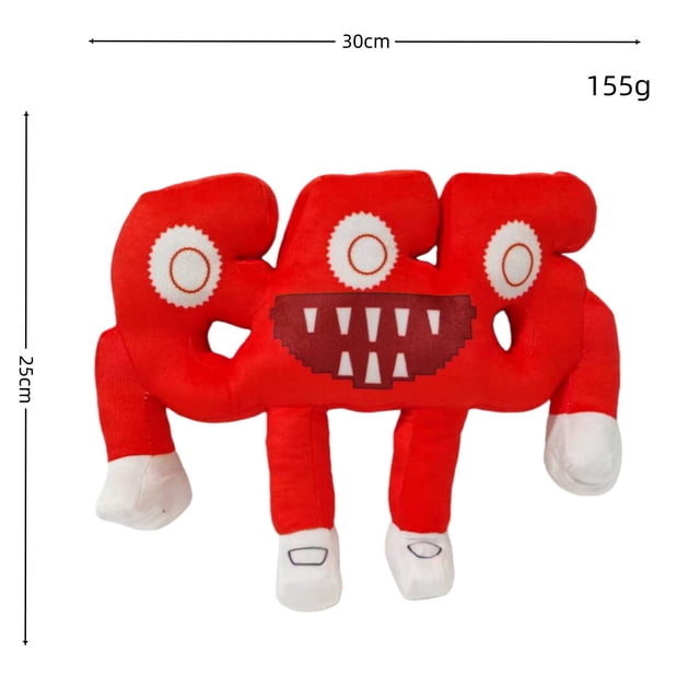 Alphabet Lore E Plush Toy, 11.8" Soft Stuffed Letter Character for Kids & Fans