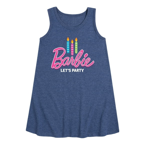 Barbie - Let's Party - Toddler and Youth Girls A-line Dress
