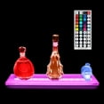 thumbnail image 3 of Sea Star ® Home Bar Lighting - 2 Ft LED Lighted Liquor Bottle Display Shelf Includes Remote Control, 3 of 4