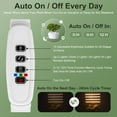 thumbnail image 2 of Plant Grow Light 4 Head, 6000K Full Spectrum Grow Lamp for Indoor Plants with 3/9/12H Timer & 10 Dimmable Levels, 13 inch LED Grow Light Strips Plant Light for Green House Hydroponics Succulent, 2 of 6