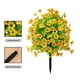 thumbnail image 1 of Decoración de pinza de flor artificial Amarillo, 1 of 6