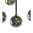 thumbnail image 4 of Sunpan Deimos 45" 16-light Modern Glass Large Chandelier in Smoke Gray, 4 of 5