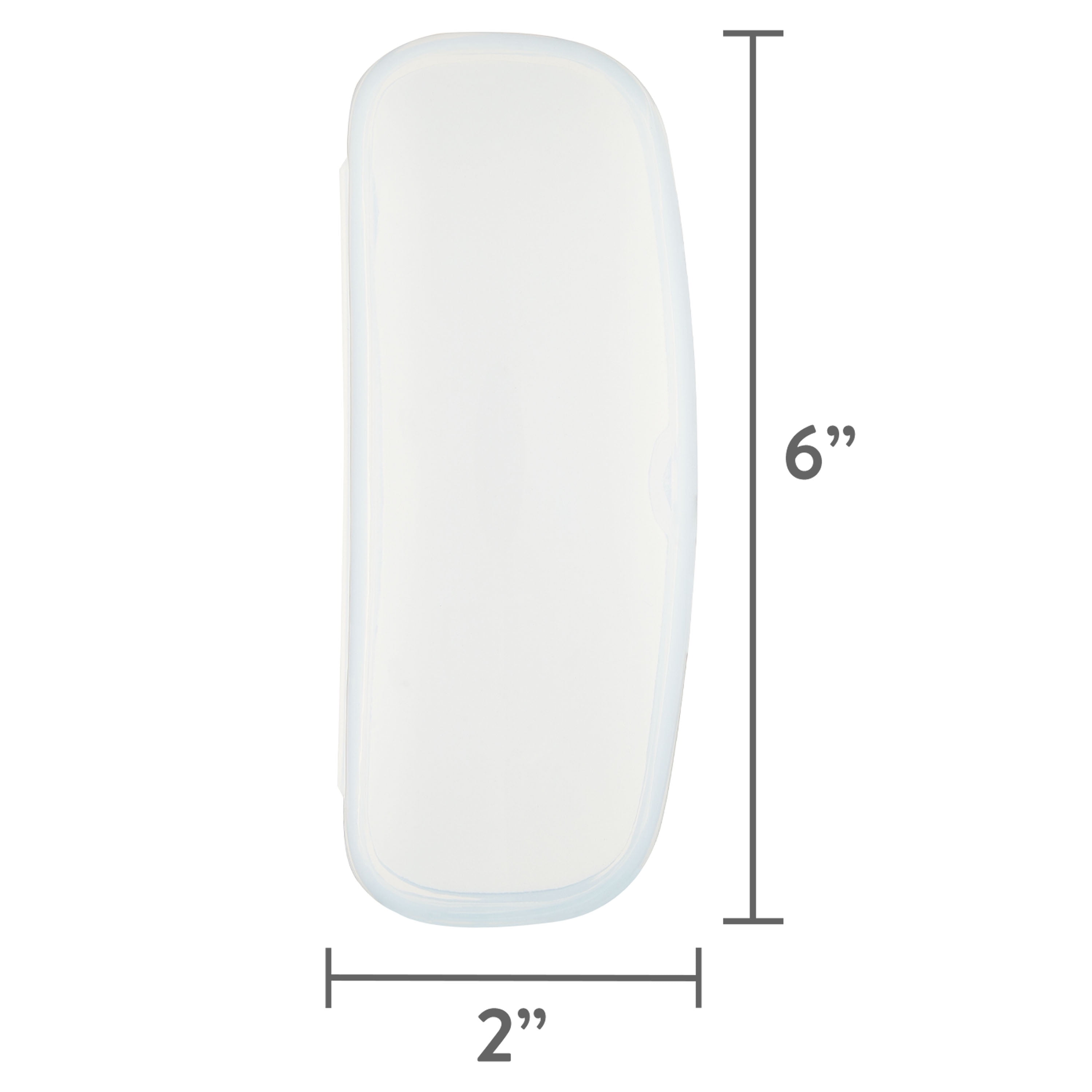 Equate Unisex Portable White Case for Eyewear Protection