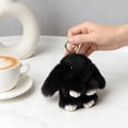 thumbnail image 2 of Bunnylulu Keychain with Box, Bunnylulu Keychain with Tin, Bunnylulu Cute Plush Key Chain, 2 of 6