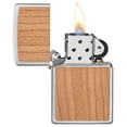 thumbnail image 3 of Zippo Woodchuck USA Cherry Brushed Chrome Pocket Lighter, 3 of 10