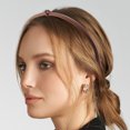 thumbnail image 4 of Unique Bargains Thin Headbands for Women Leather Head Bands for Women's Hair Fashion Hair Accessories for Women Coffee Color, 4 of 7