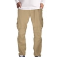 thumbnail image 2 of B91xZ Mens Comfort Fit Jeans Classic Zipper Biker Regular Fit Jean,Yellow L, 2 of 5