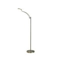 thumbnail image 4 of 54 Inch Long Tinsley Silver Integrated Led Task Floor Lamp, 4 of 4